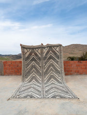 Beni Ouarain matto "ZicZac" 200x345 cm