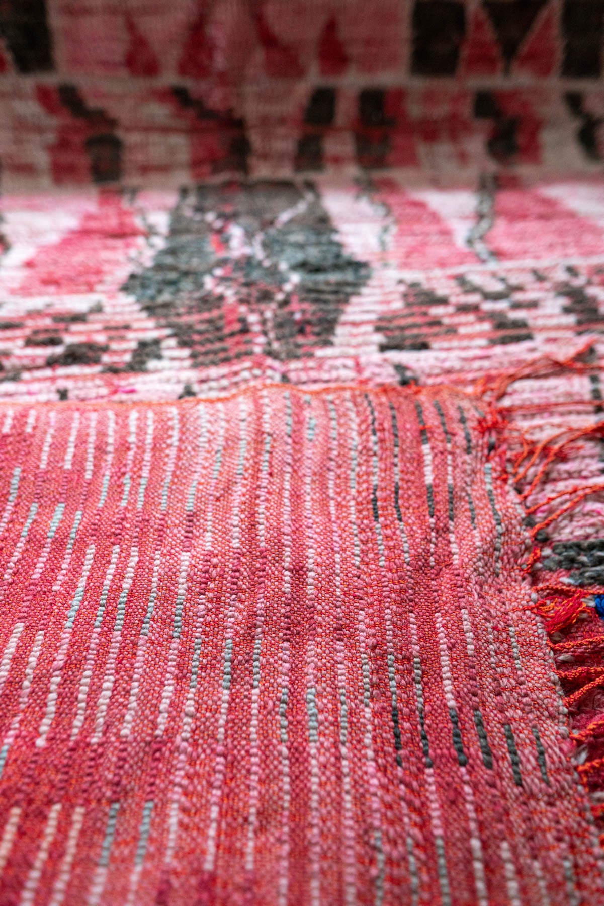 Azilal vintage matto "Truffle" 130x190 cm